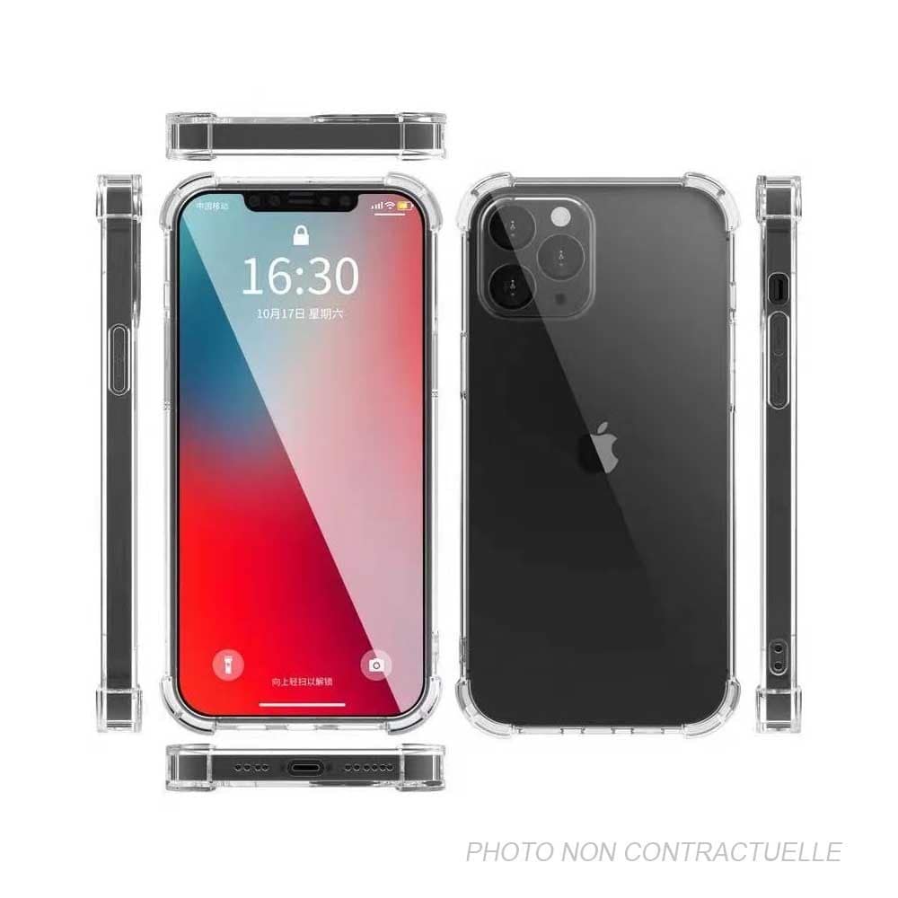 Coque Silicone Angle Renforcé + Protection Caméra Samsung Galaxy S26 Ultra 5G (S948B) Transparent