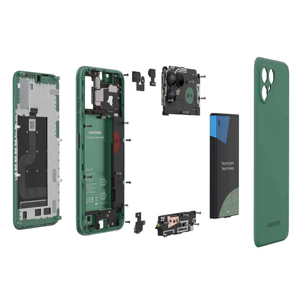 Couvercle arrière Fairphone 4 remplacement