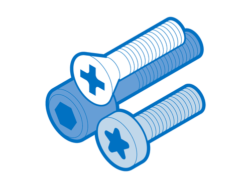 Kit de vis Fairphone 6 jeu complet
